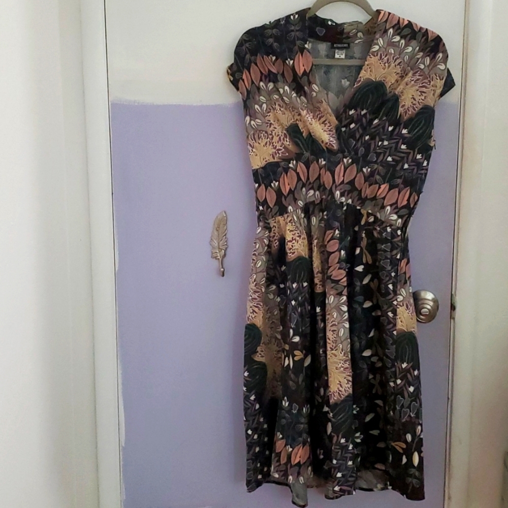 Retrolicious Medium Dress Fall Colors